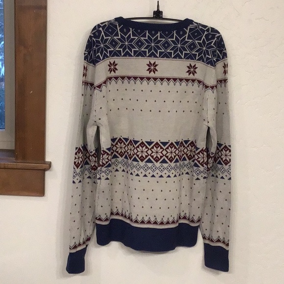 Montana Scene Montana Christmas Sweater, gray, M, NWT - Picture 7 of 11